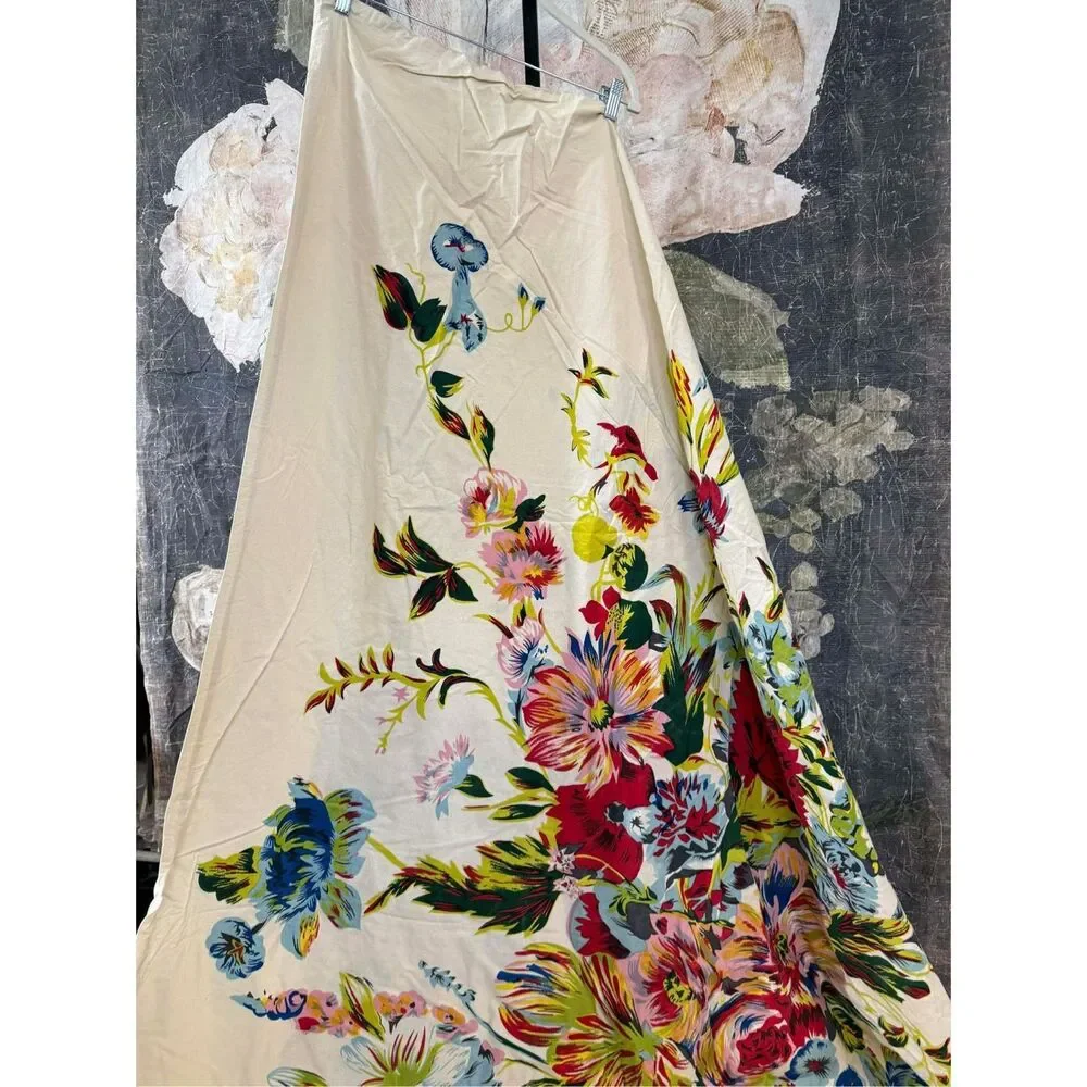 New Urban Outfitters Romantic Floral Scarf Duvet Cover size Twin 90” x66”